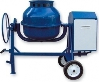 DENAXAS CEMENT MIXER 3/4 PROFESSIONAL 260LT (WITHOUT ENGINE) WITH REMOVER